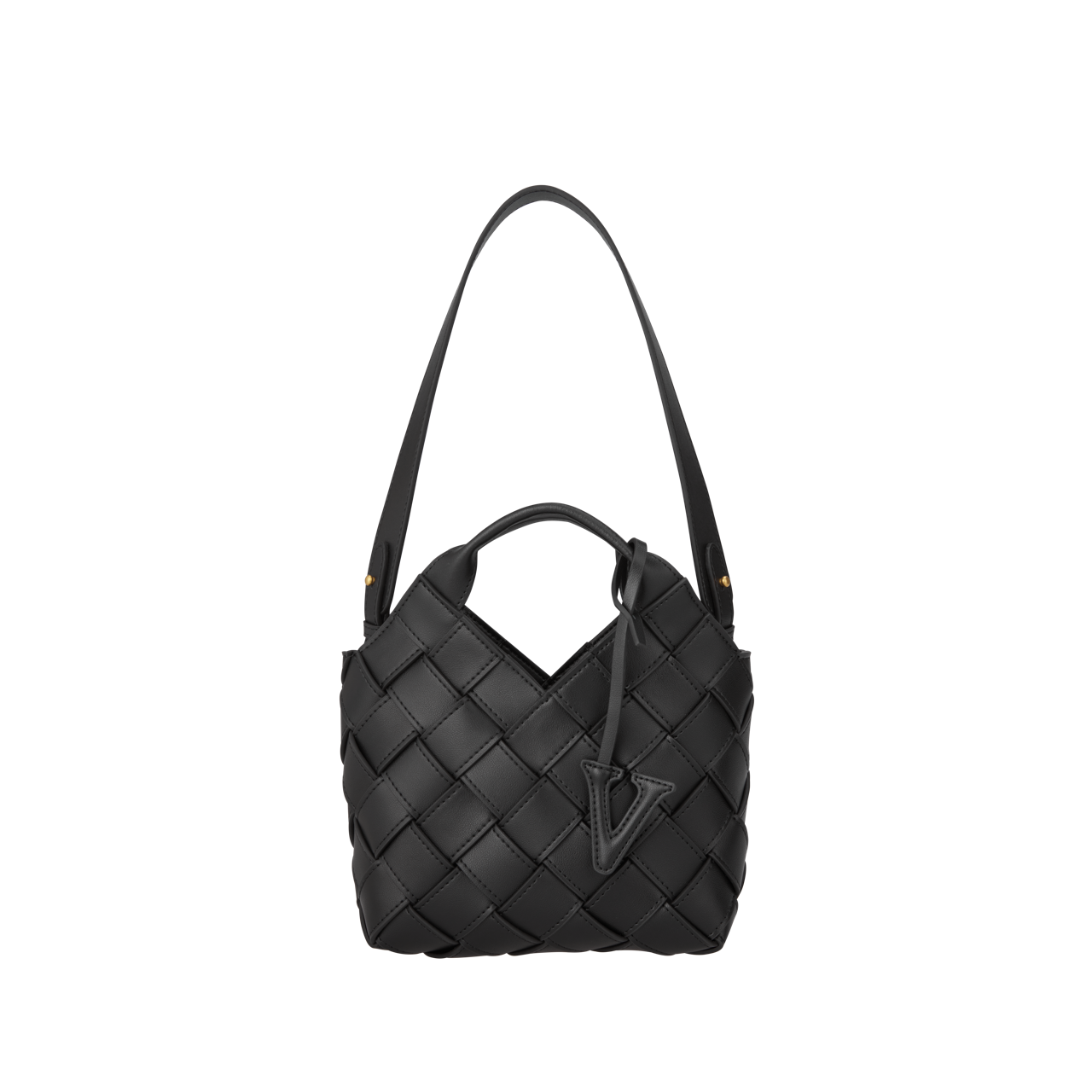 Black Basket Bag