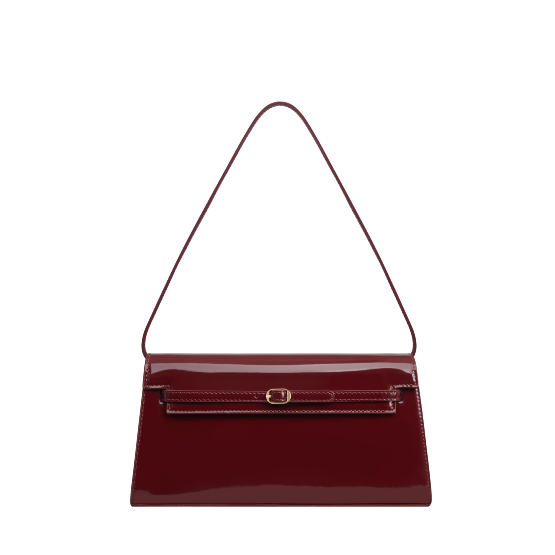 Patent Dark Cherry Shoulder Bag (Limited Edition)