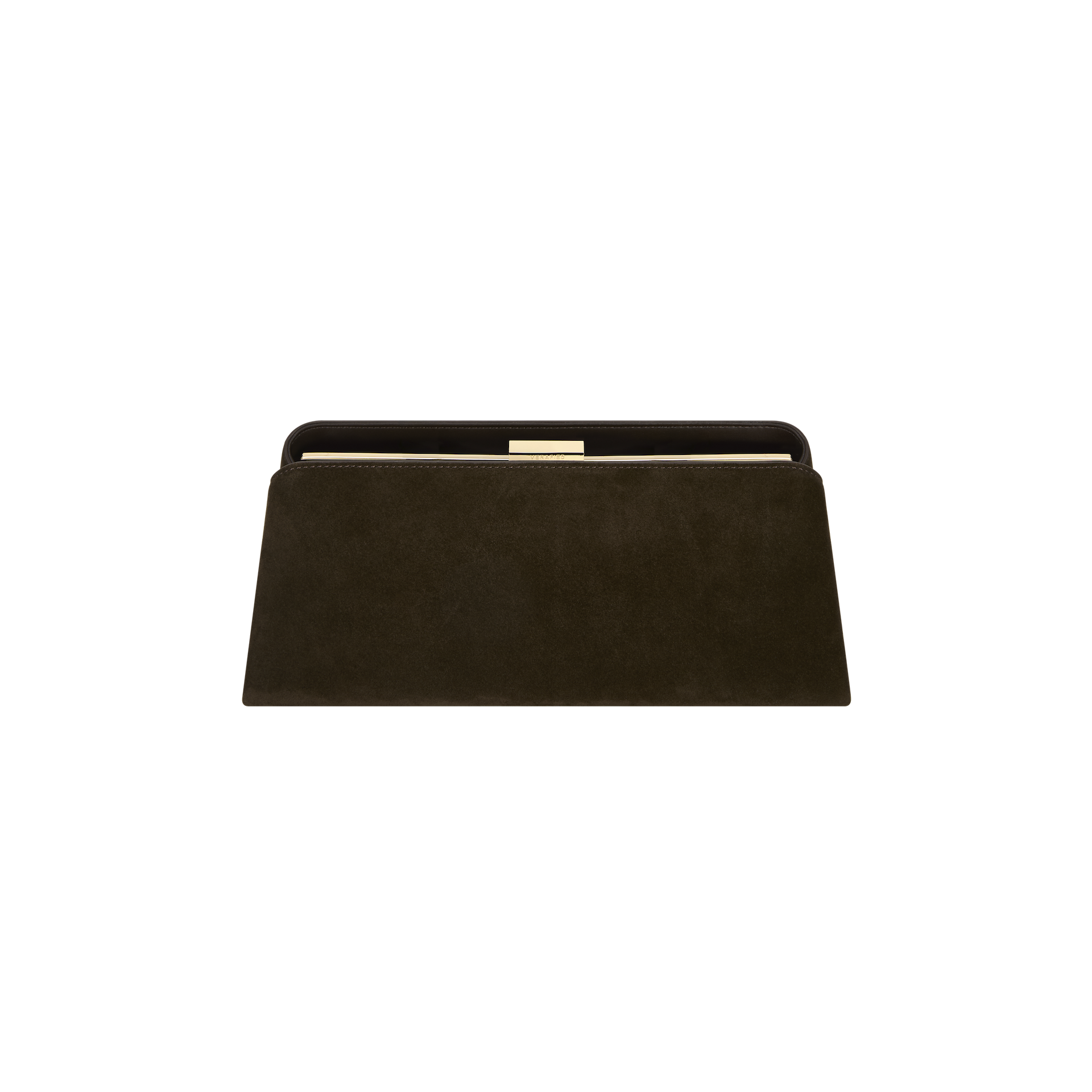 Espresso Suede Éclair Bag