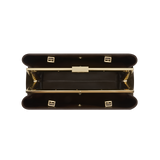 Espresso Suede Éclair Bag