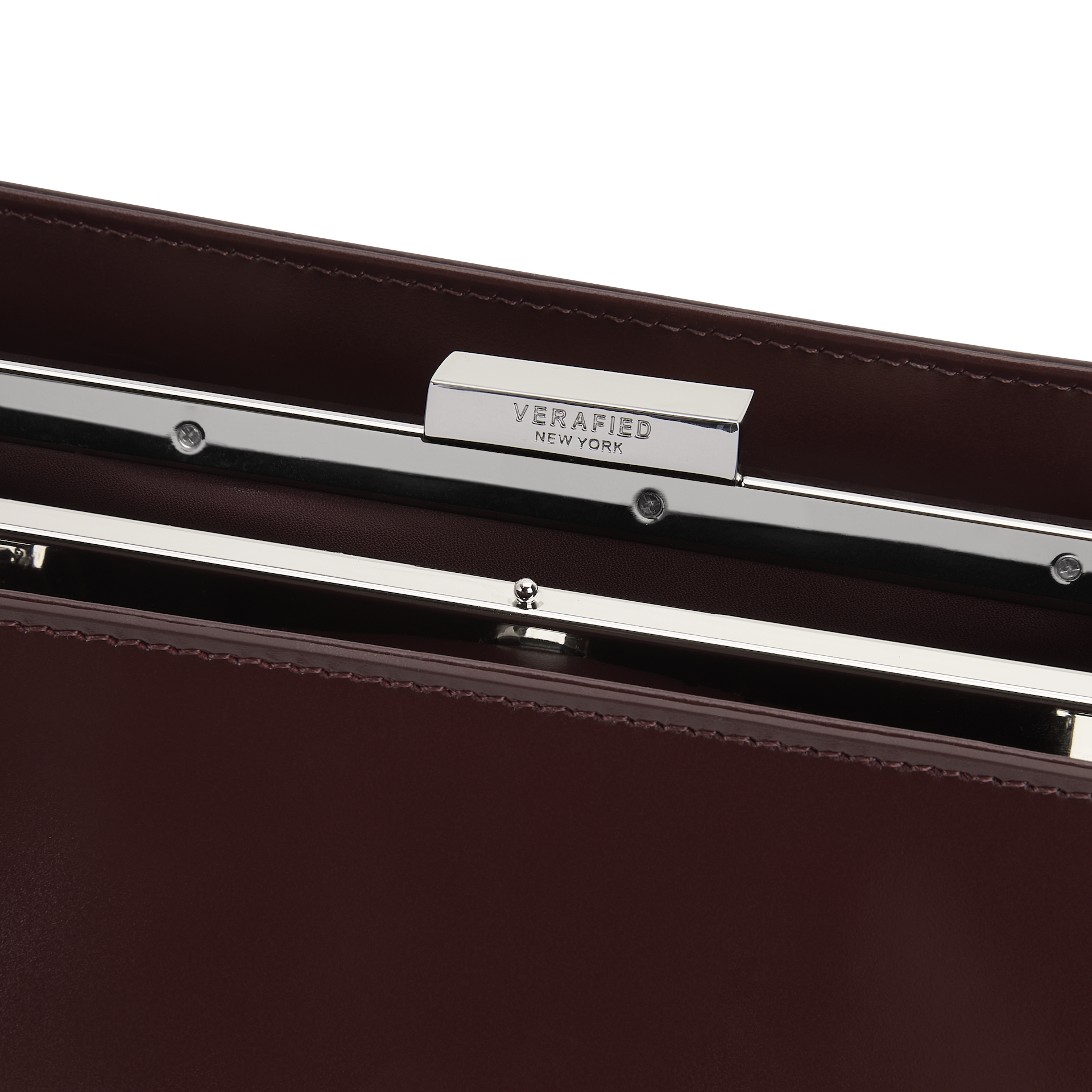 Burgundy Éclair Bag