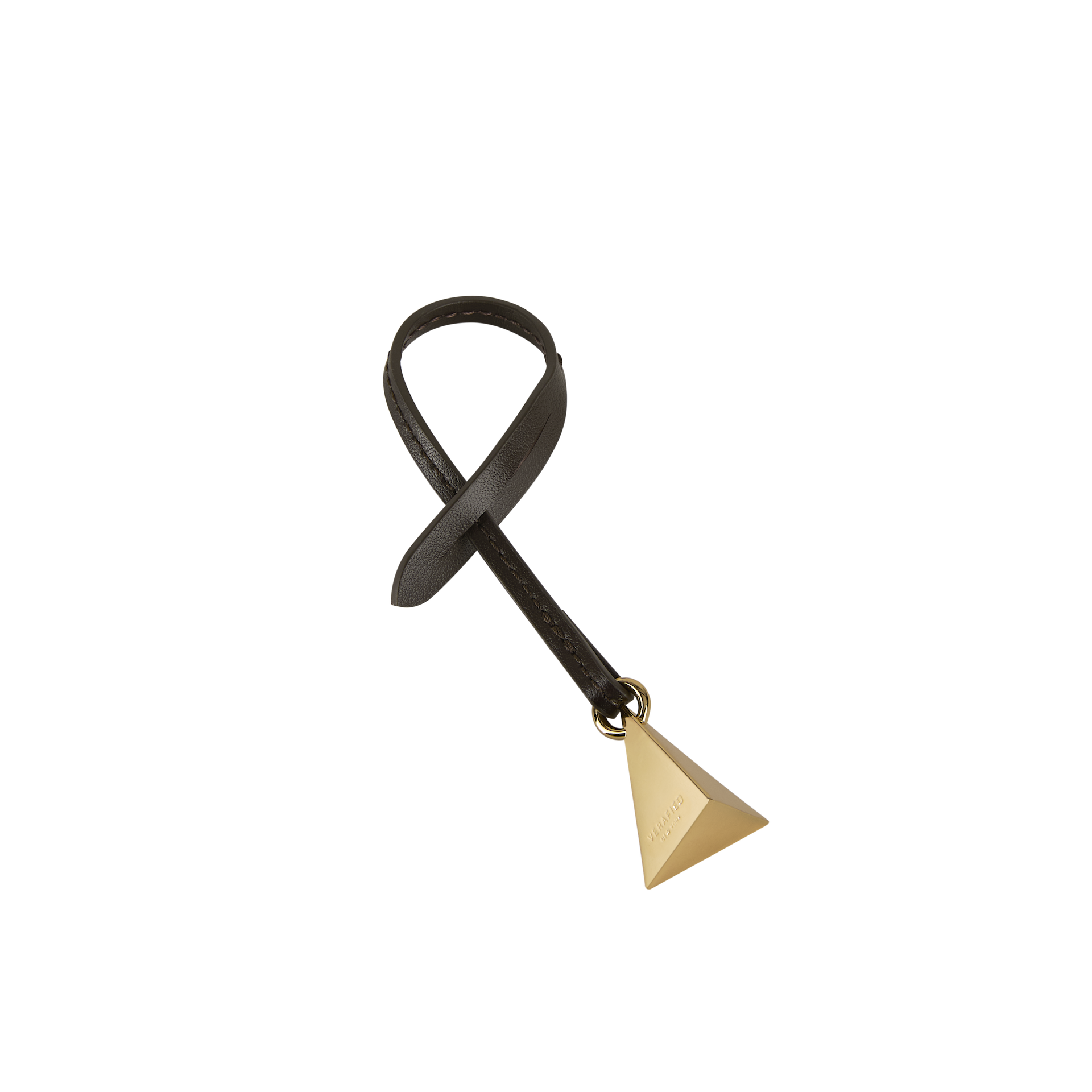 Gold Chocolate Pyramid Charm