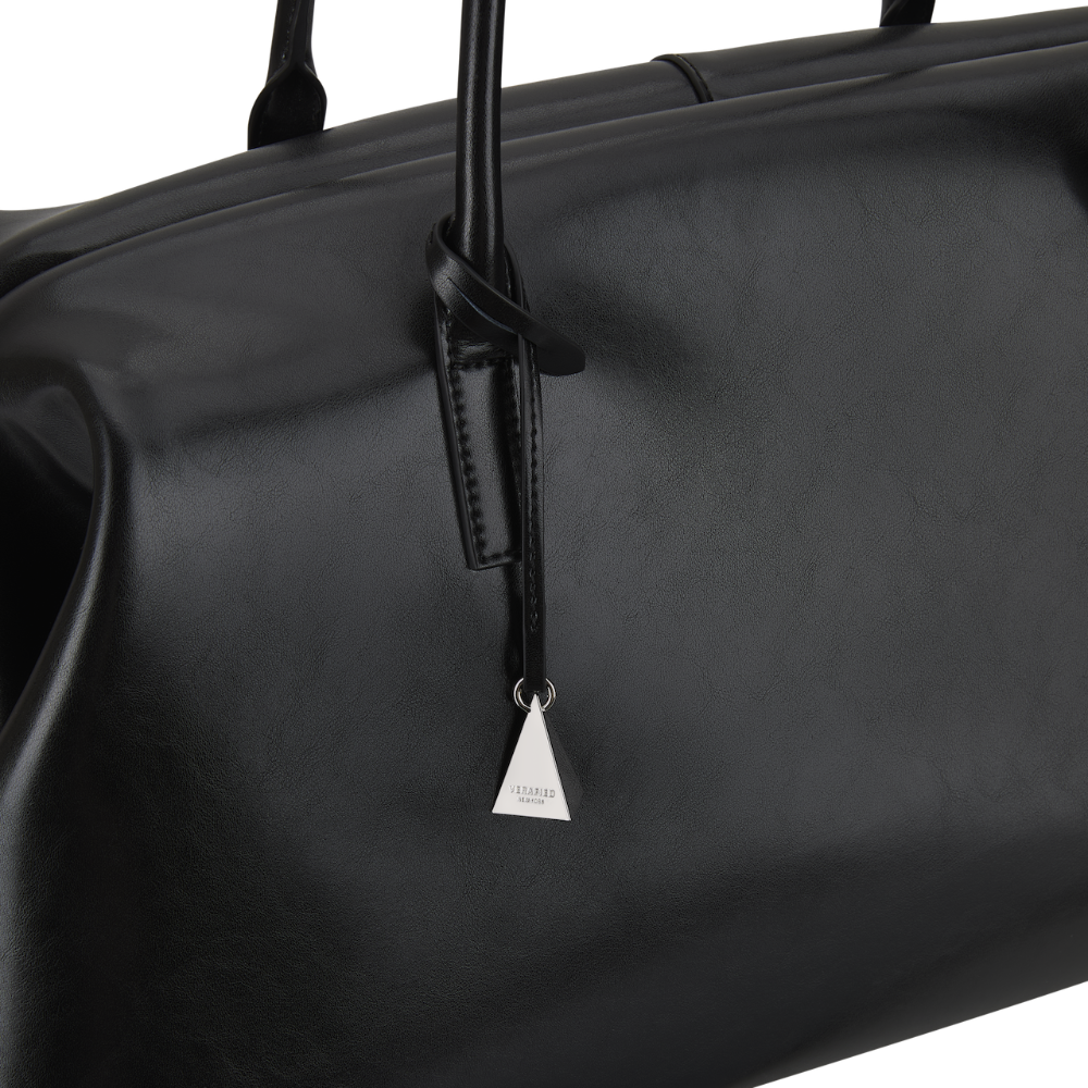 Black Club Bag: Work Bag for 15'' Laptop - Verafied New York Black Club Bag: Work Bag for 15'' Laptop - Verafied New York