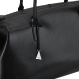 Silver Black Pyramid Charm