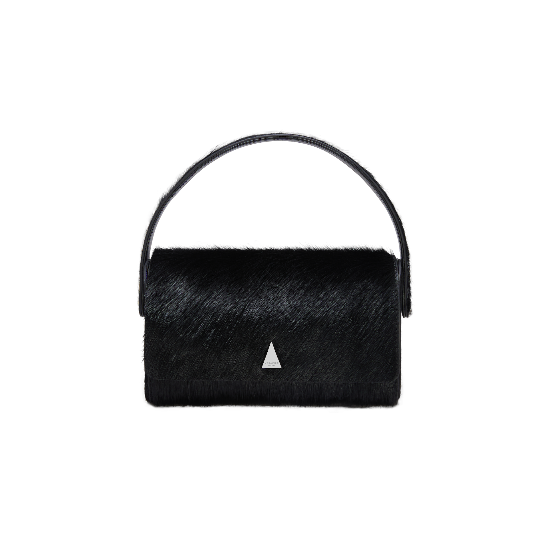 Black Calf Hair La Pochette