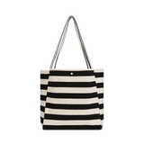 Large Stripe Tote Shoulder Bag back