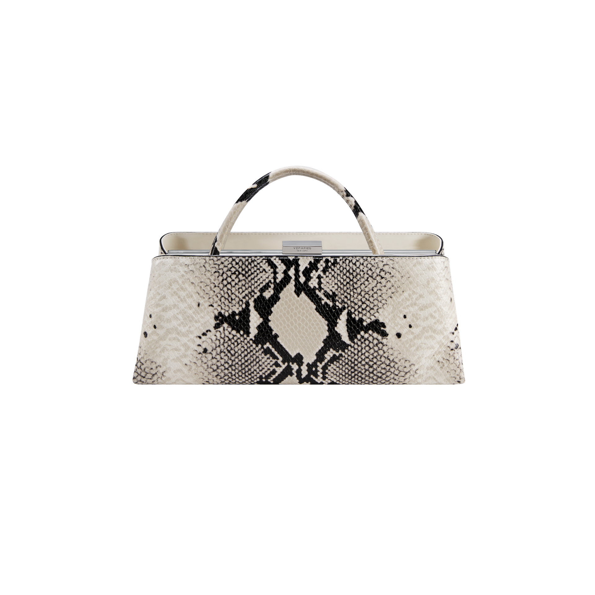 Python Éclair Clutch Shoulder Handbag on a white background