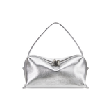 Silver Metallic Café Mini Bag