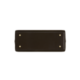 Medium Espresso Suede Club Bag