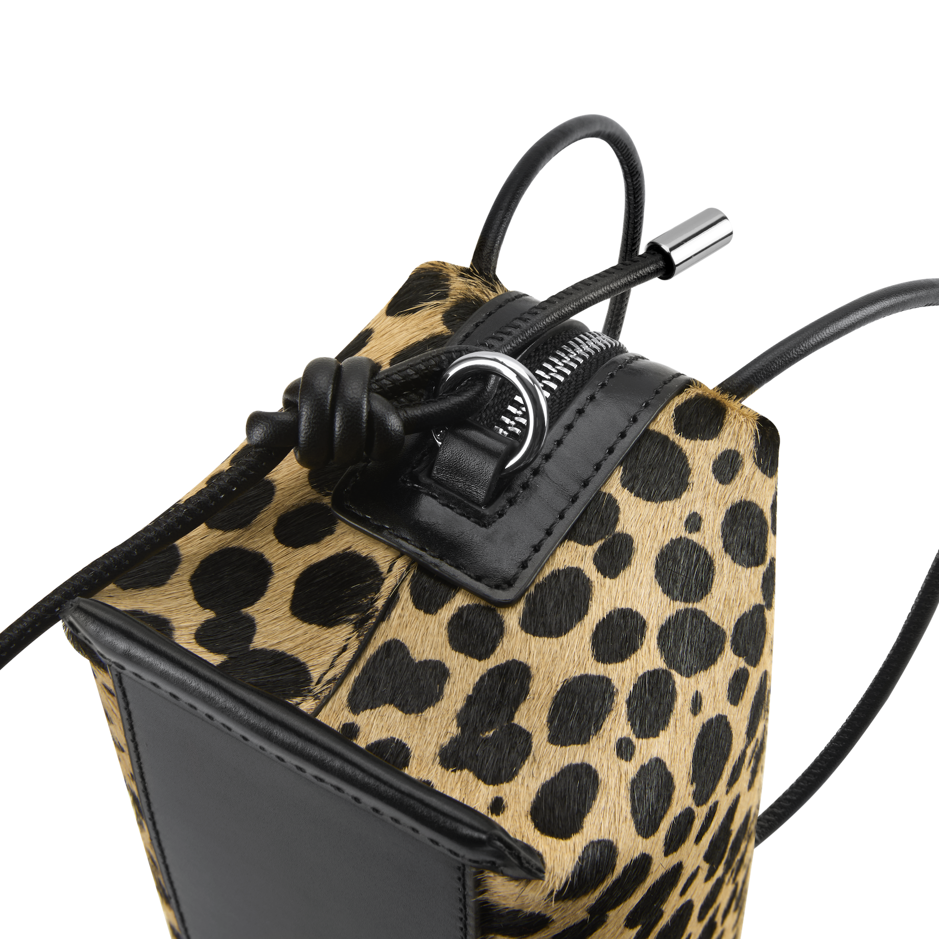 Cheetah Calf Hair Café Mini