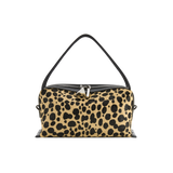 Cheetah Calf Hair Café Mini Bag