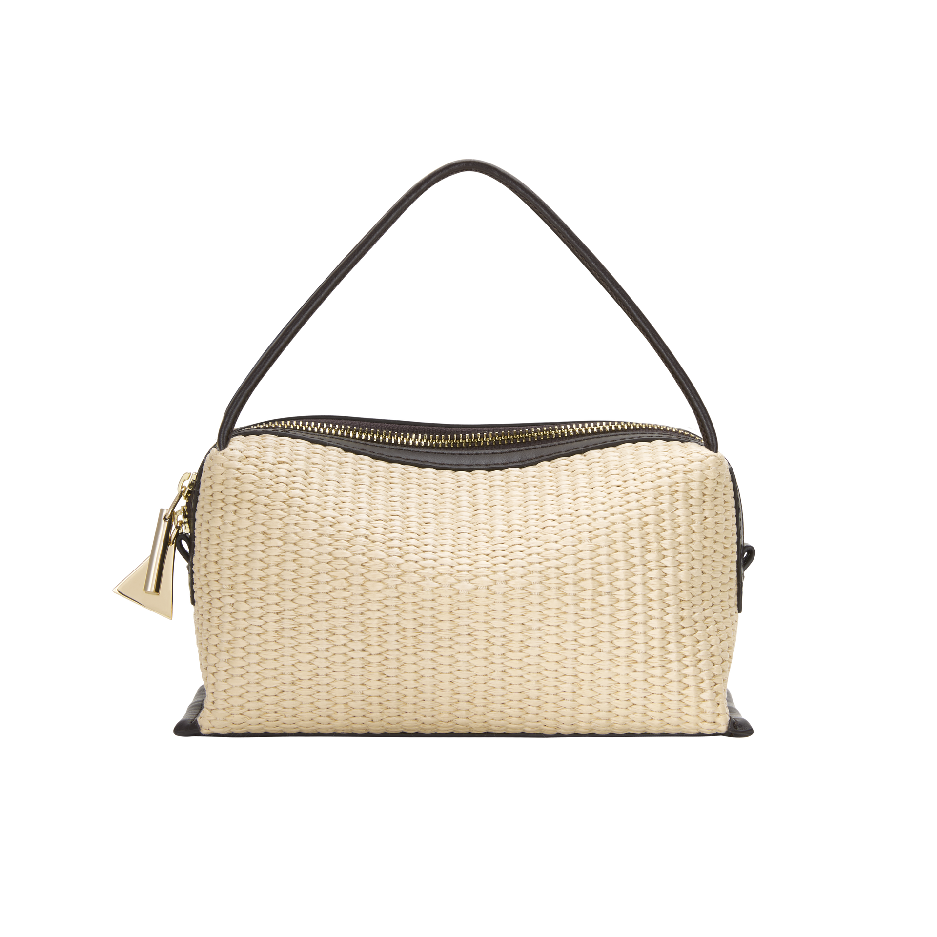 Raffia Café Mini Crossbody Handbag - Verafied New York