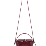 Maroon Python Café Mini Bag
