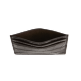 Mocha Croc Embossed Cardholder