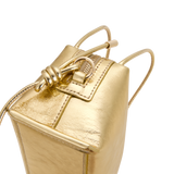 Gold Metallic Café Mini Bag