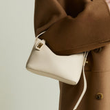Ivory Twister Hobo Bag