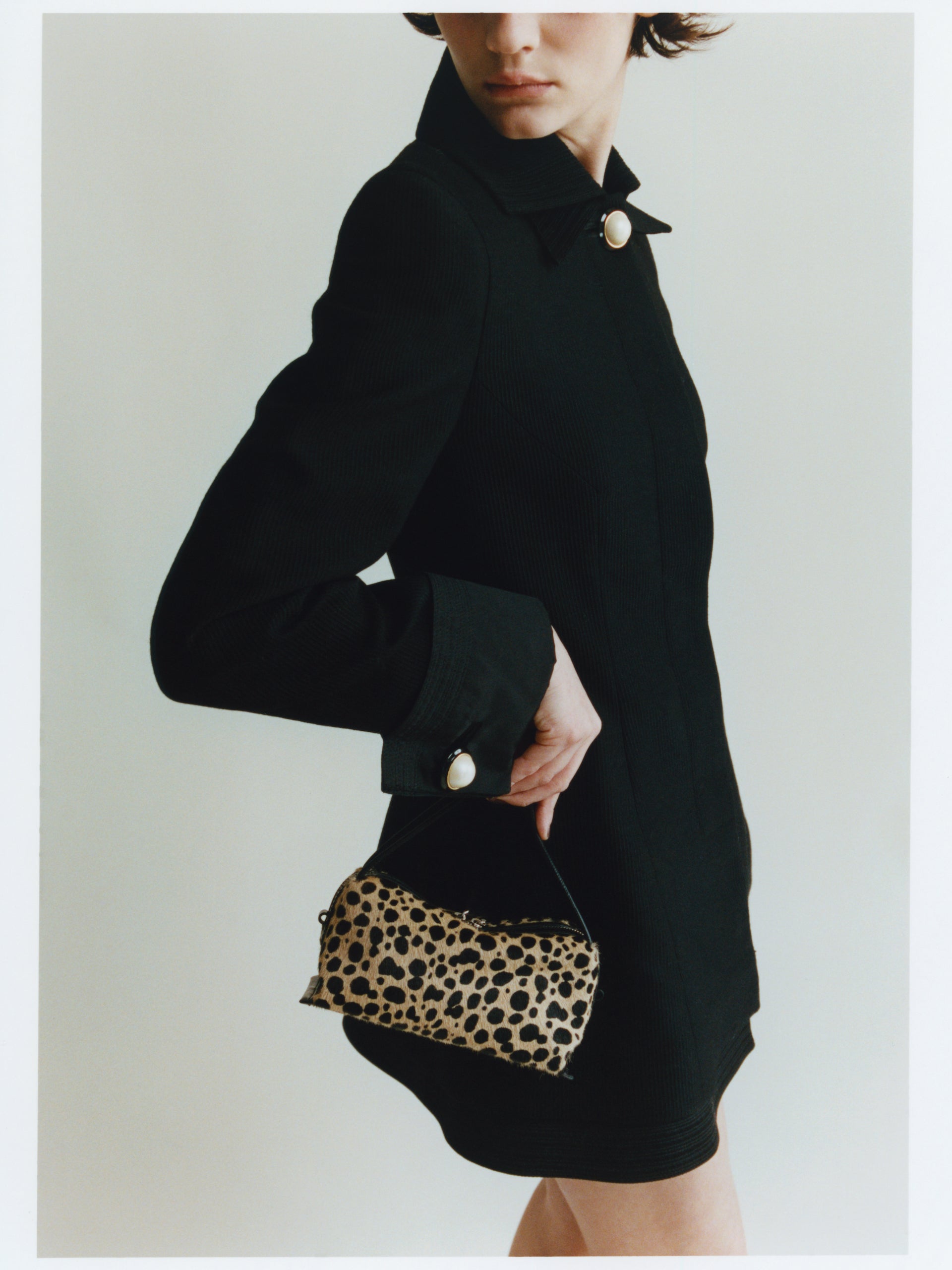 Cheetah Calf Hair Café Mini (Pre-Order Only. Will Ship Early May)