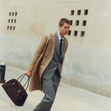 Espresso Suede Club Bag