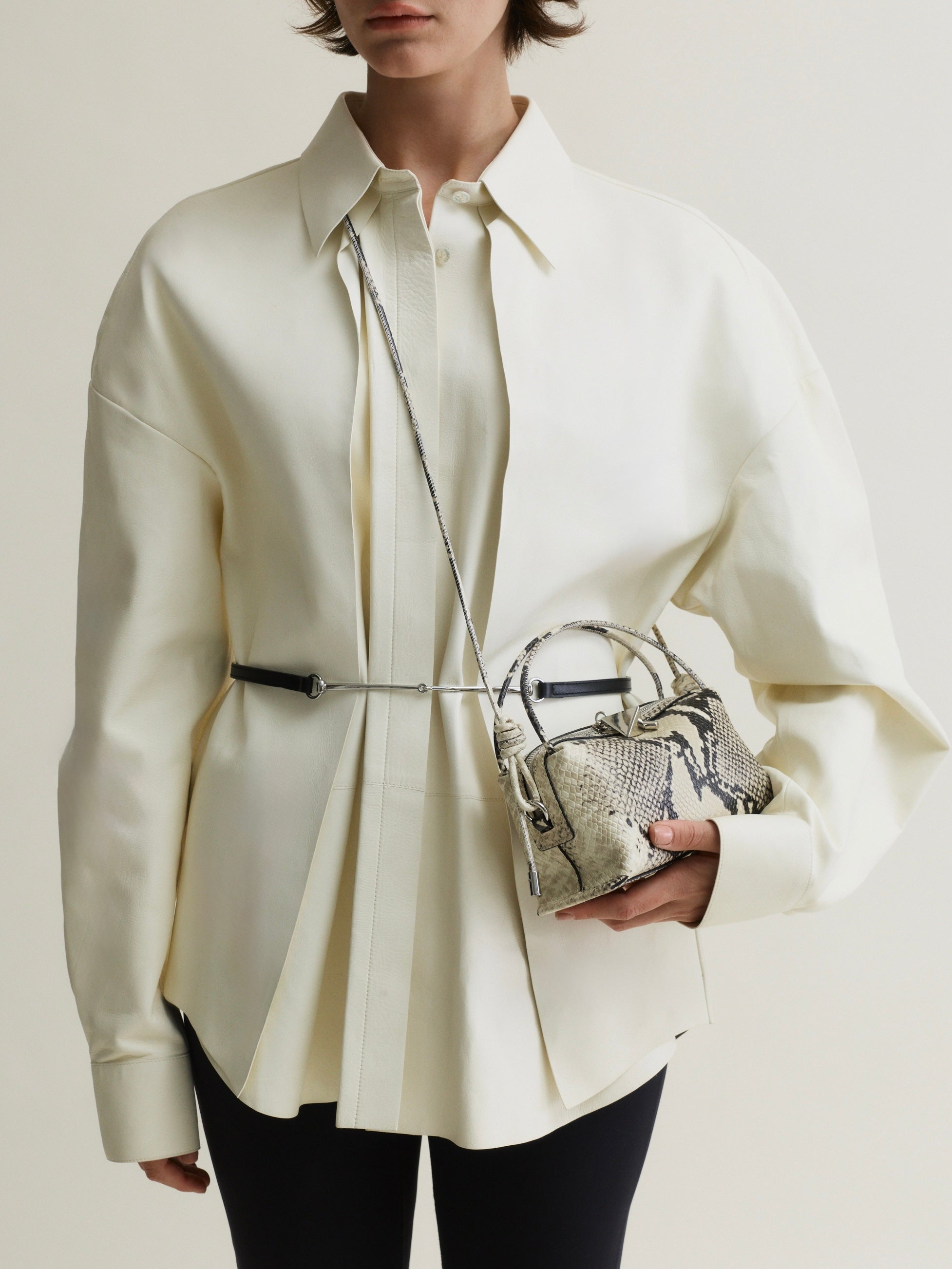 Python Café Mini Bag: Crossbody Handbag - Verafied New York