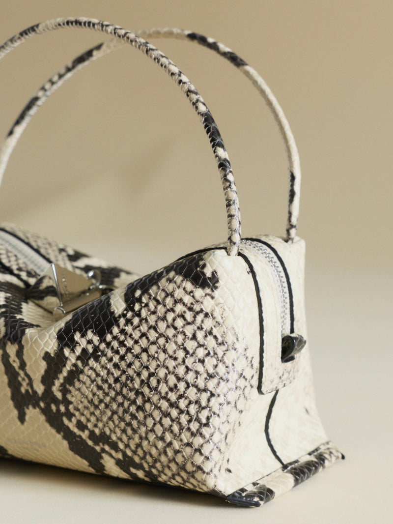 Python Café Mini Bag: Crossbody Handbag - Verafied New York