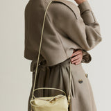 Butter Ostrich Café Mini Bag