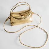 Gold Metallic Café Mini Bag