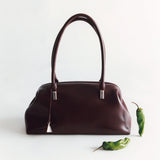 Medium Burgundy Club Bag