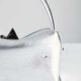 Silver Metallic Café Mini Bag