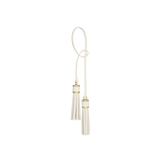 Gold Ivory Tassel Charm