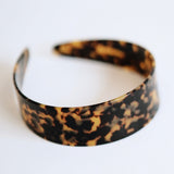 Tortoiseshell Wide Headband (Final Sale）
