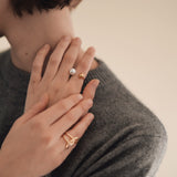 Pearl Open Ring