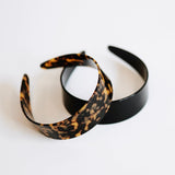 Black Wide Headband (Final Sale)