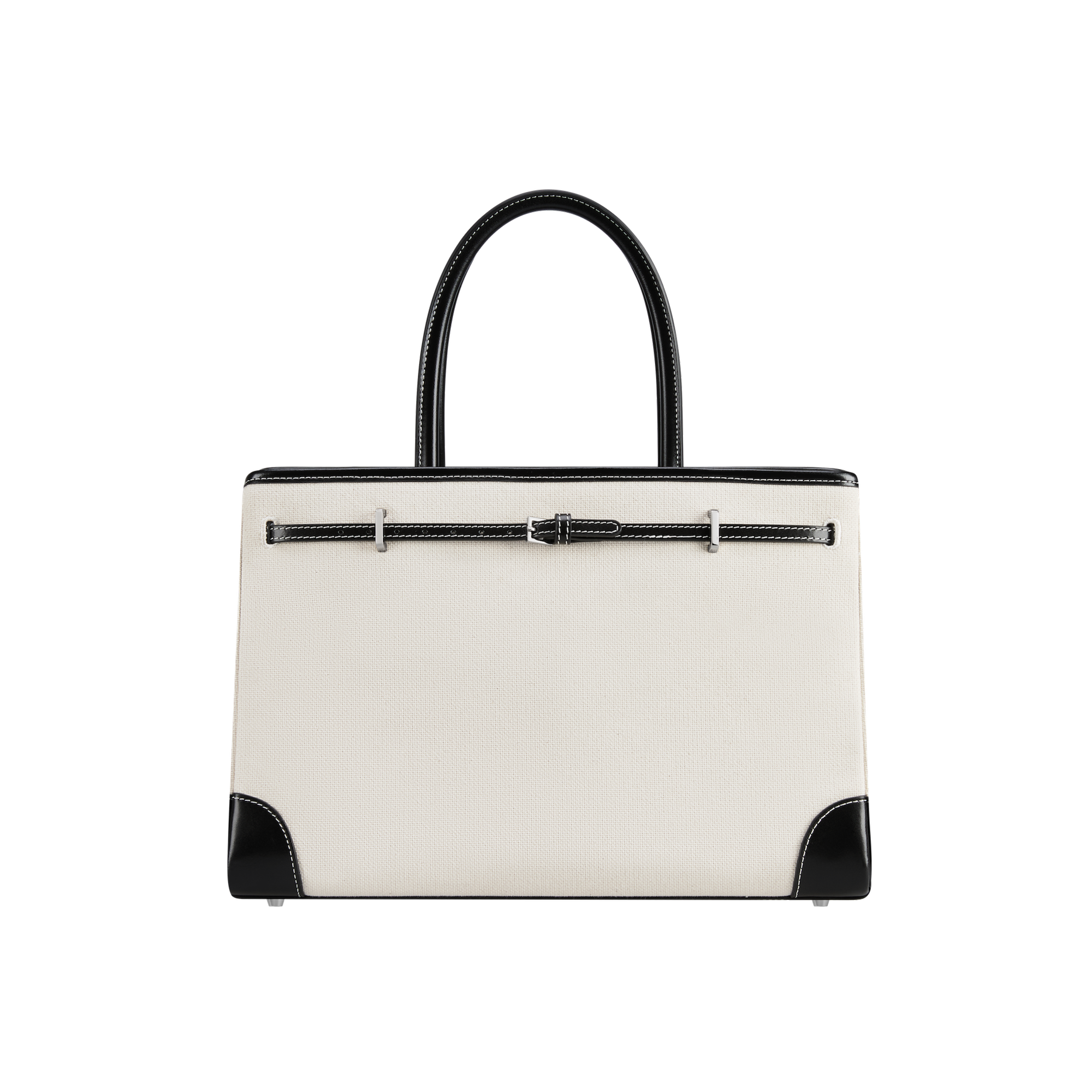 Black Canvas Book Tote Bag 33