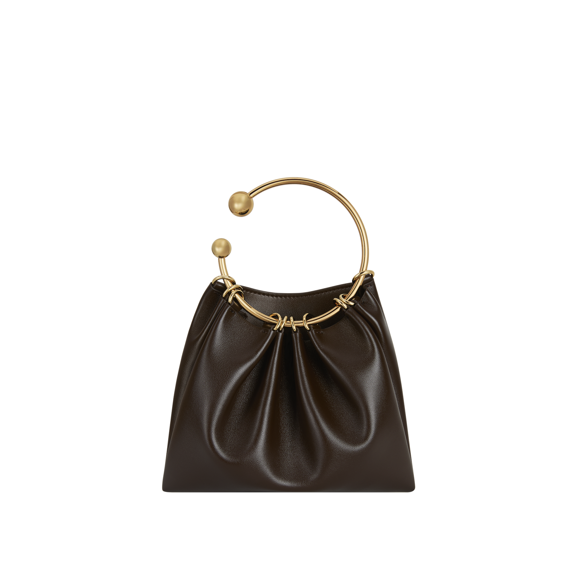 Chocolate Ring Mini Handle Bag - Verafied New York