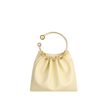 Butter Circle Ring Handle Bag