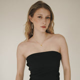 Pearl Drop Threader Earrings
