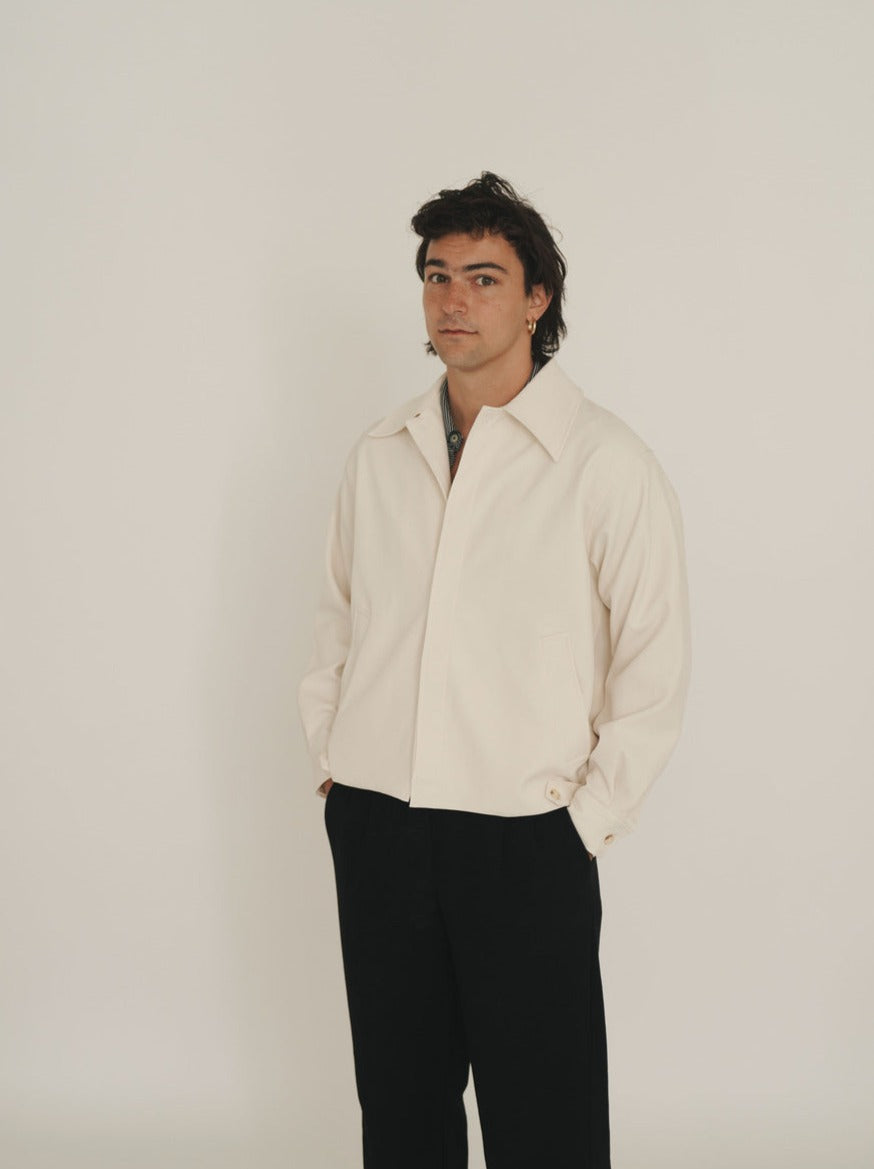 Off-White Spread Collar Jacket (unisex)