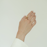 Double Ball Resizable Ring
