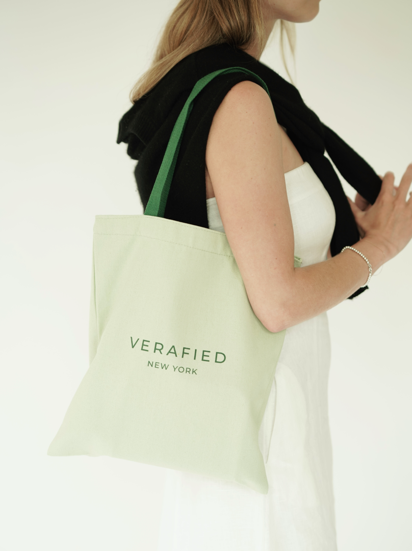 VERAFIED Minty Statement Tote