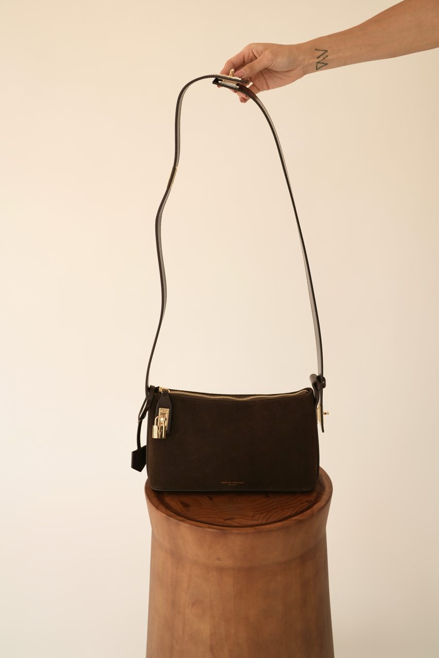 Chocolate Crossbody Extension Strap(Pre-Order Only. Will Ship Mid Oct.)