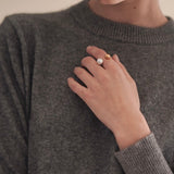 Pearl Open Ring