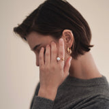 Pearl Open Ring