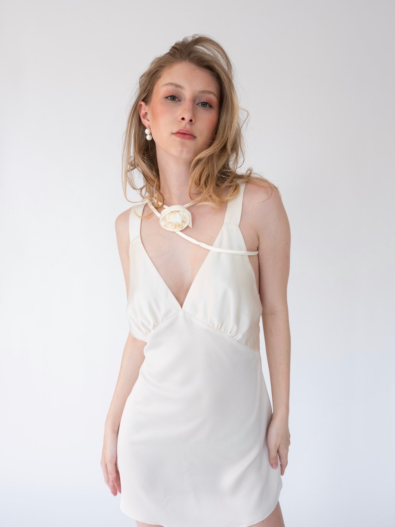 Pearl Mini Slip Dress