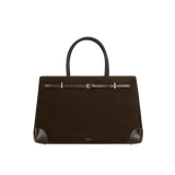 Espresso Suede Book Tote Bag 33 for Work 1