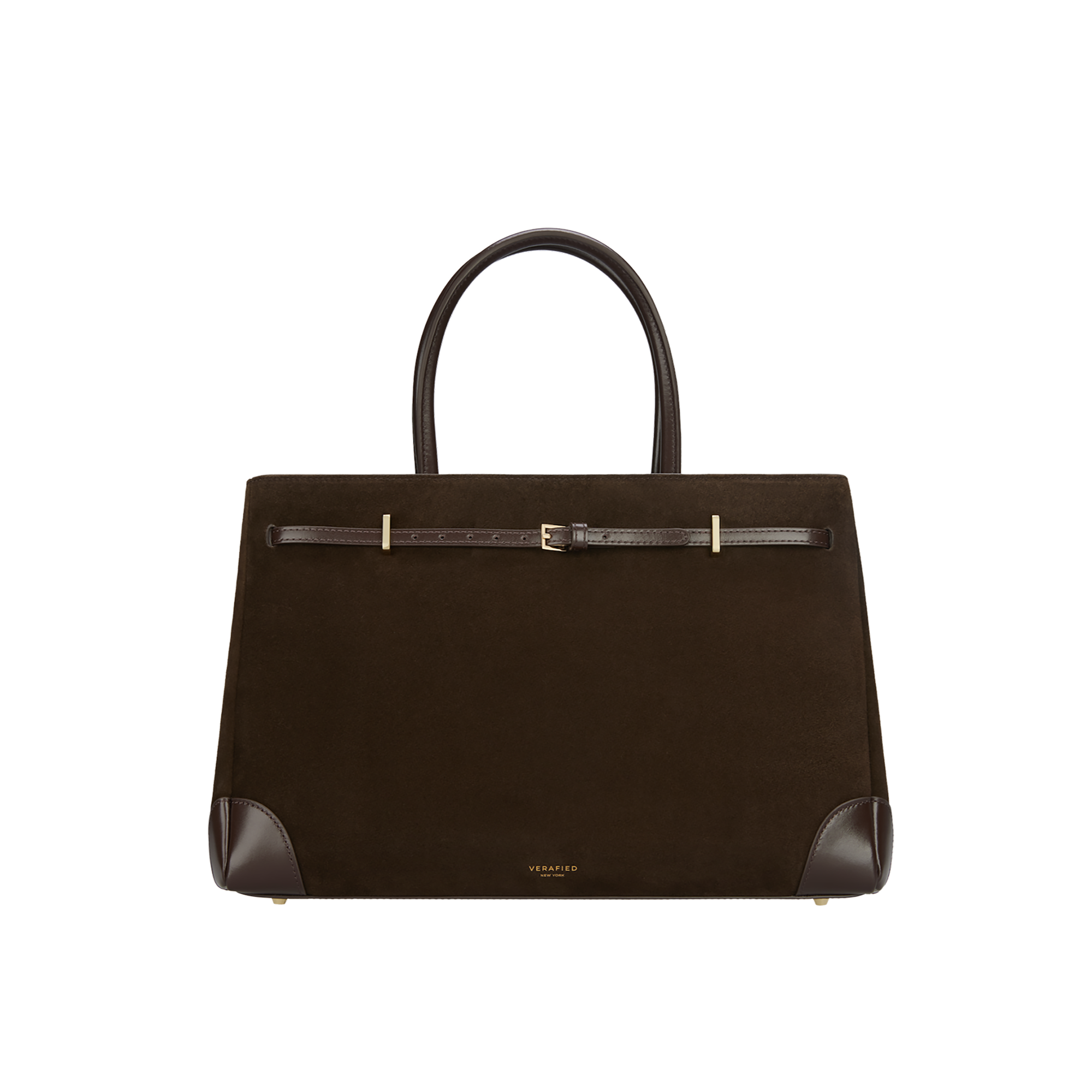 Espresso Suede Book Tote Bag 33 for Work 1