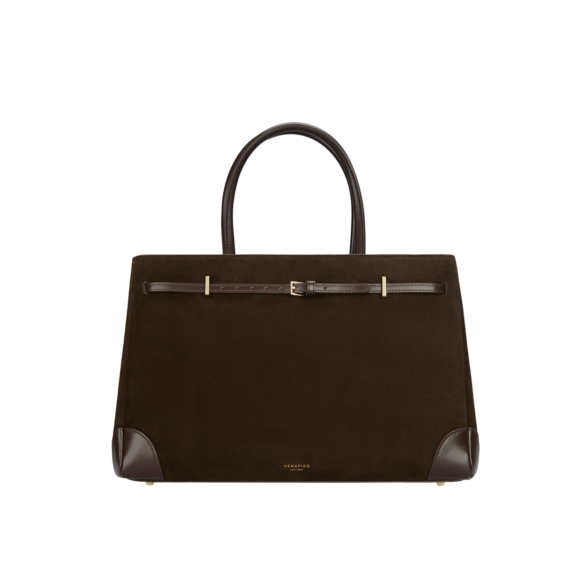 Espresso Suede Book Tote Bag 33