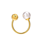 Pearl Open Ring