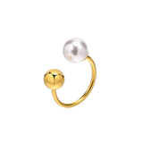 Pearl Open Ring