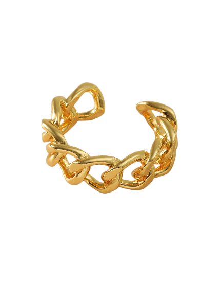Lilie Chain Ring (Final Sale)