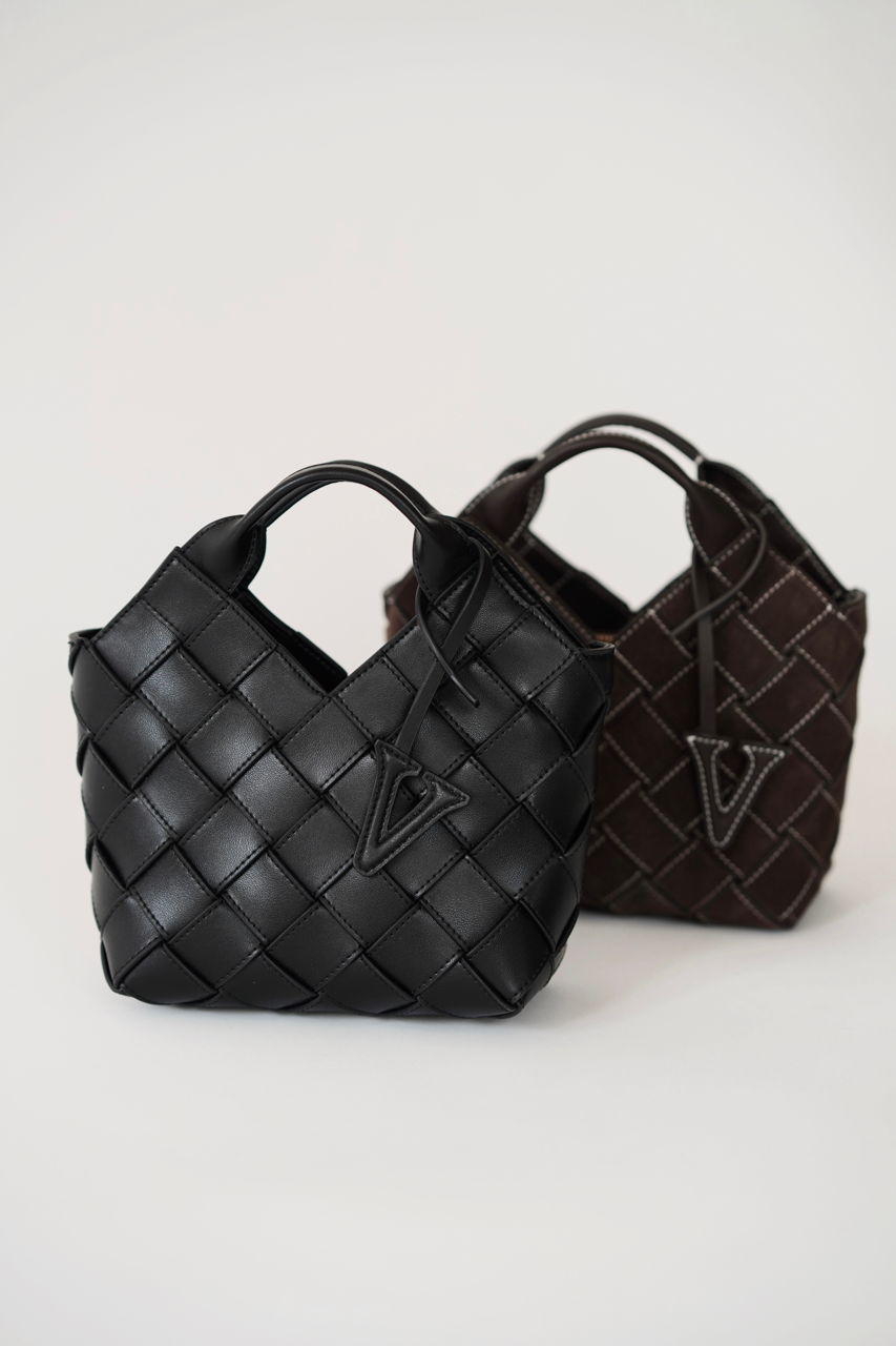 Black Basket Bag